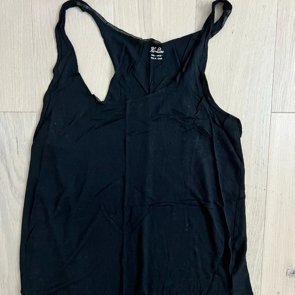 Hi Line Black Tank - Picture 1 of 4
